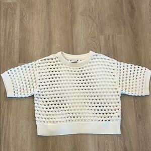 Varley Women’s Cream Knit Sweater size L